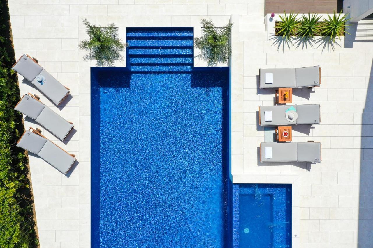 Villa Pino With Pool, Sauna & Jacuzzi Petrcane Exterior photo
